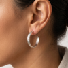 Boucles d’oreilles artisanales en argent de Bali