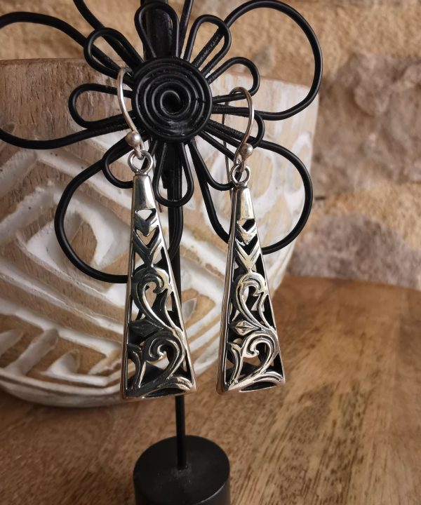 Bo argent, artisanat balinais, fait main, féminin