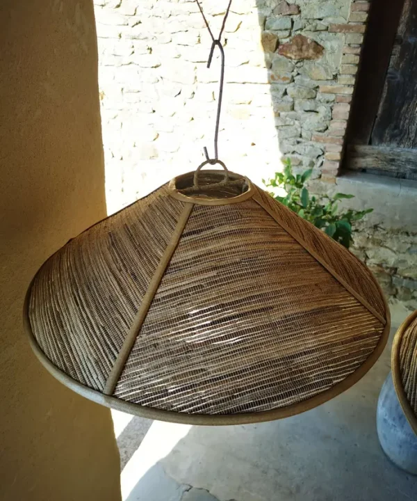 Alternative view of Suspension jacinthe d’eau Bali – Luminaire bohème chic