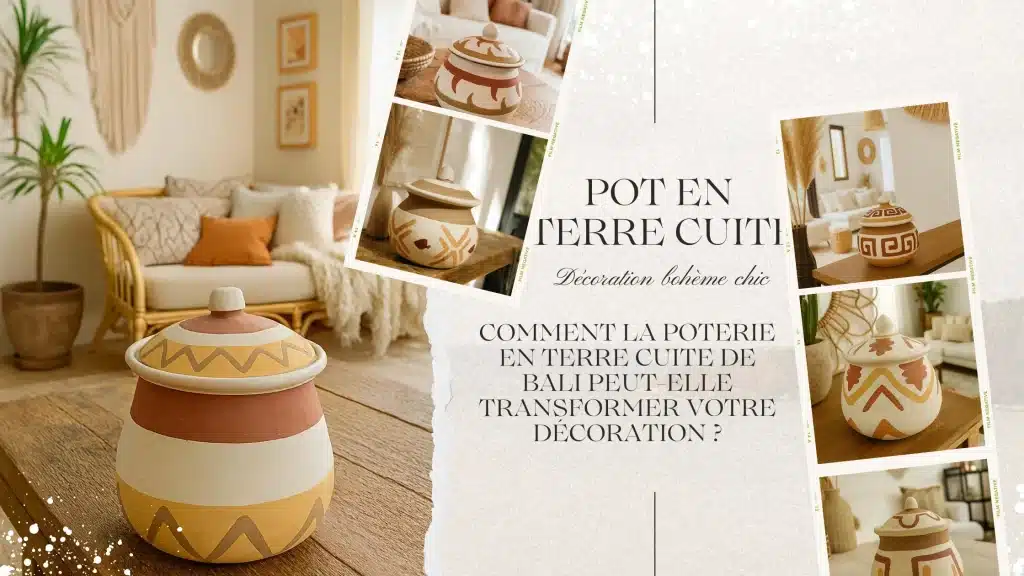 pot en terre cuite artisanat Bali